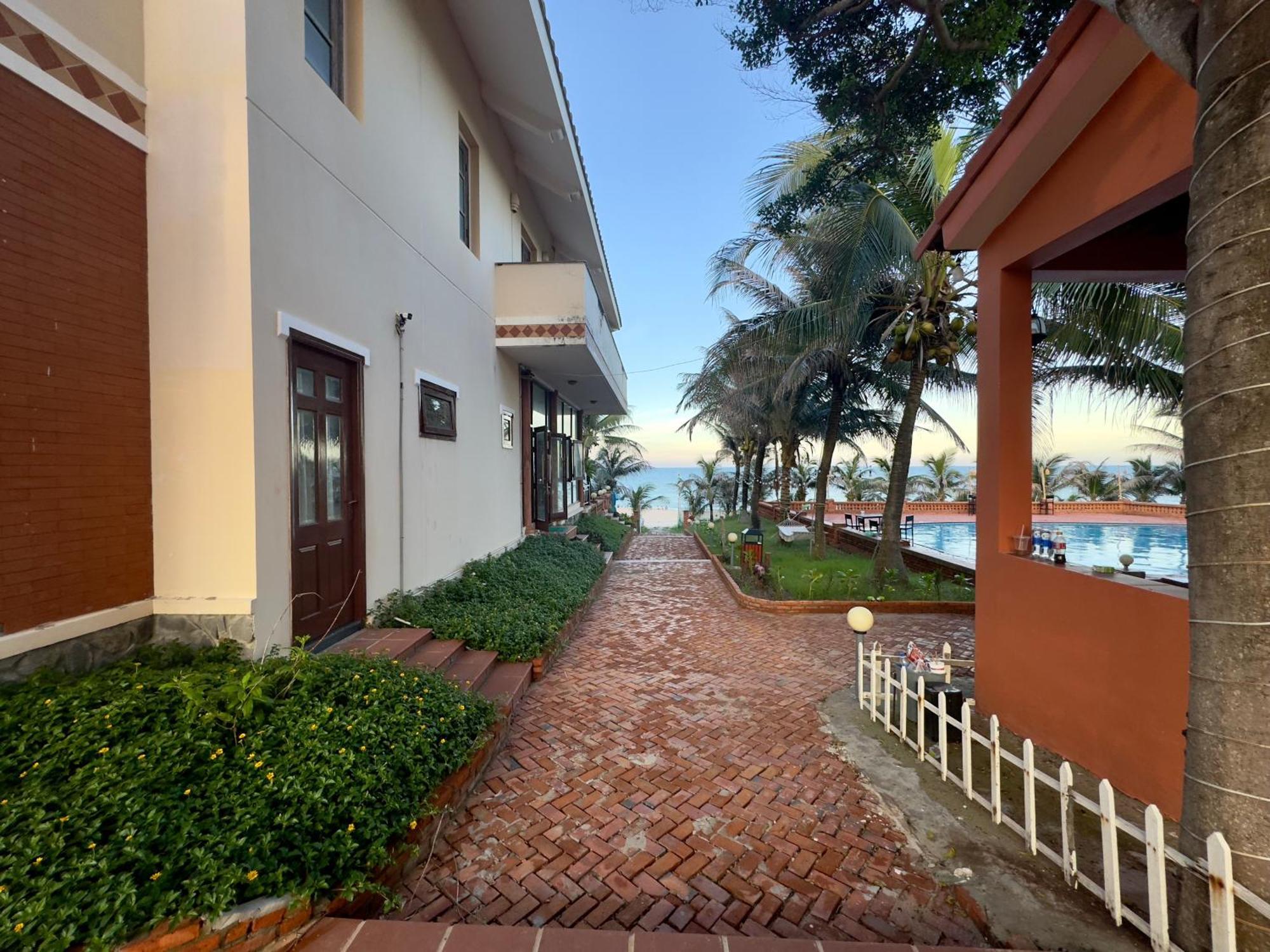Blue Sailing Resort - Canh Buom Xanh Xom Tram Exteriör bild