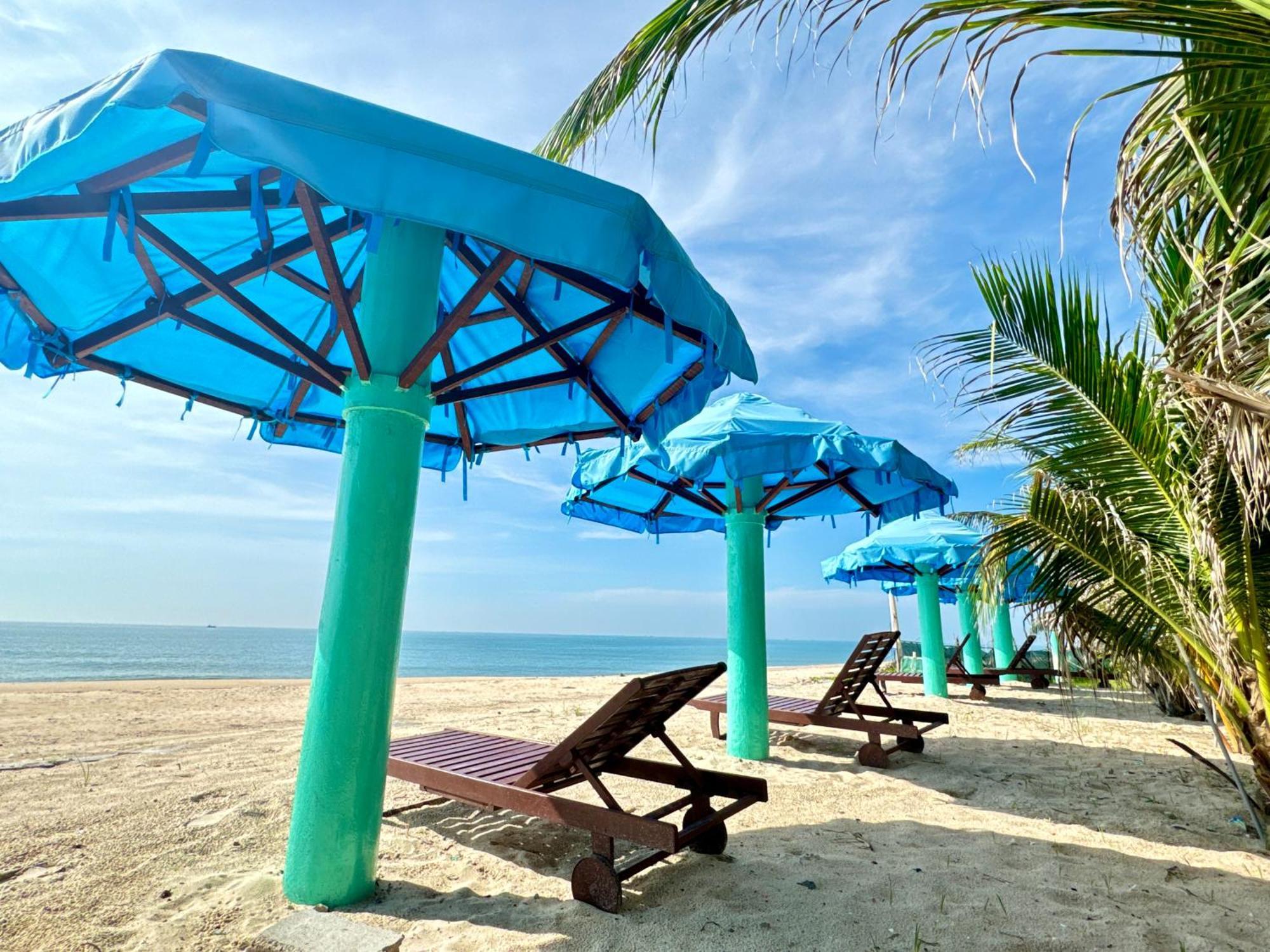 Blue Sailing Resort - Canh Buom Xanh Xom Tram Exteriör bild